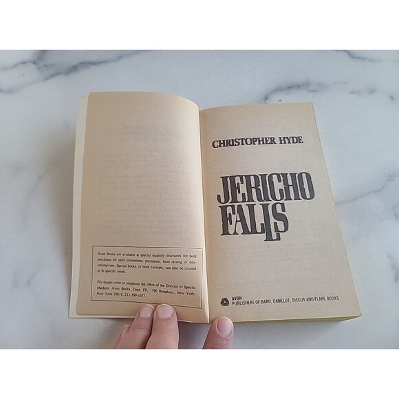 Jericho Falls By Christopher Hyde Paperback - Picture 3 of 10